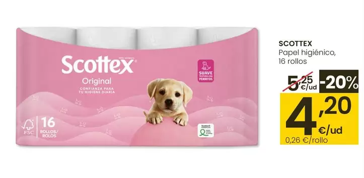 Scottex - Papel Higiénico