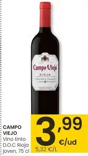 Campo Viejo - Vino Tinto D.O.C Rioja Joven