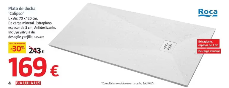 Roca - Plato De Ducha 'Calipso' 