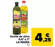 La Masía - Aceite De Oliva 0,4 O 1