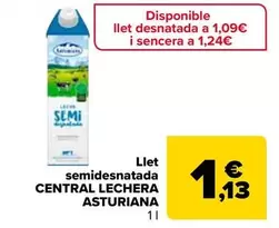 Central Lechera Asturiana - Llet Semidesnatada
