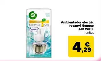 Air Wick - Ambientador Electric Recanvi Nenuco