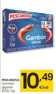 Pescanova - Gambón Gigante 10/20, 1 Kg 