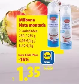 Milbona - Nata Montada