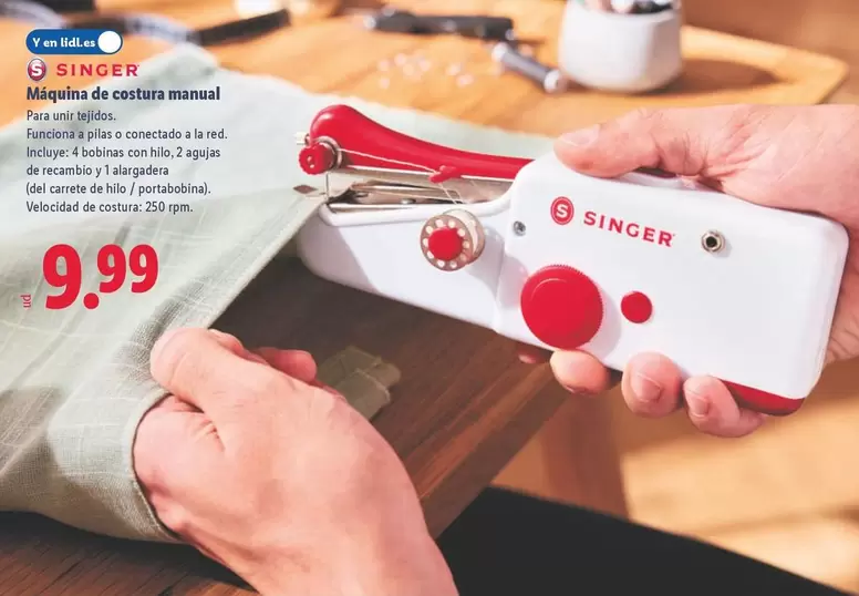 Singer - Máquina De Costura Manual