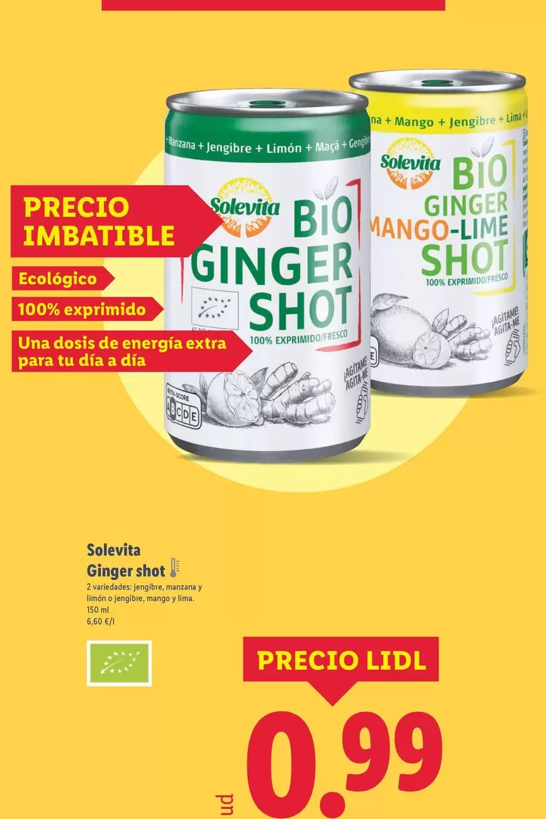 Solevita - Ginger Shot