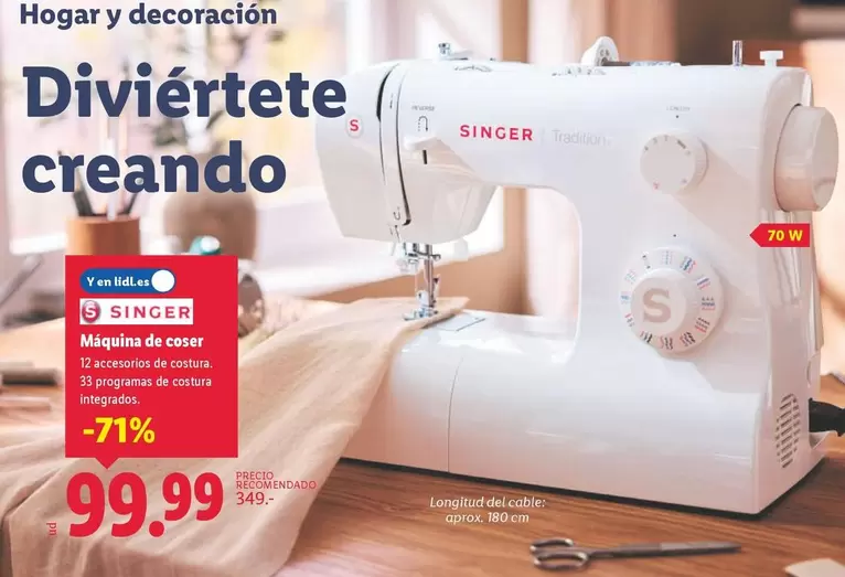 Singer - Máquina De Coser