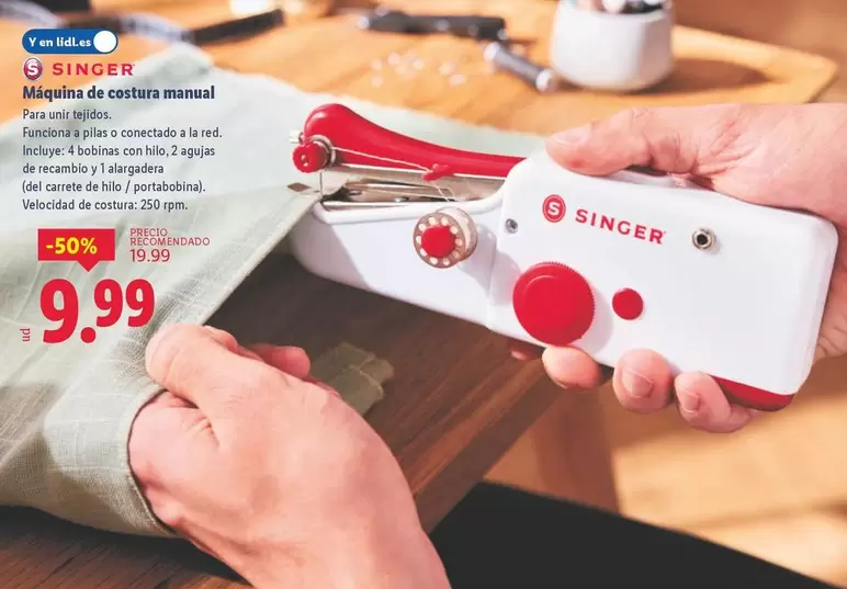 Singer - Máquina De Costura Manual