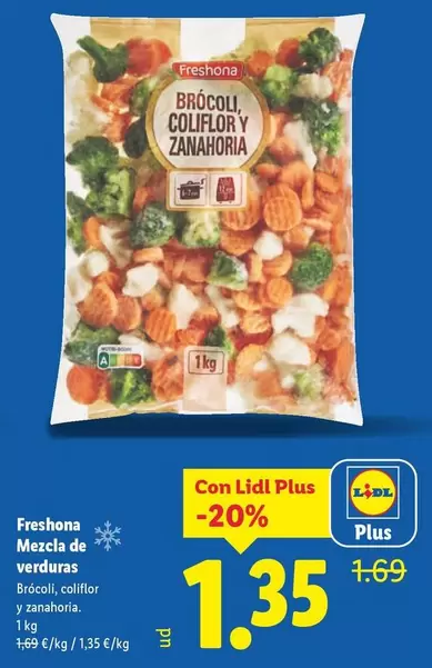 Freshona - Mezcla De Verduras