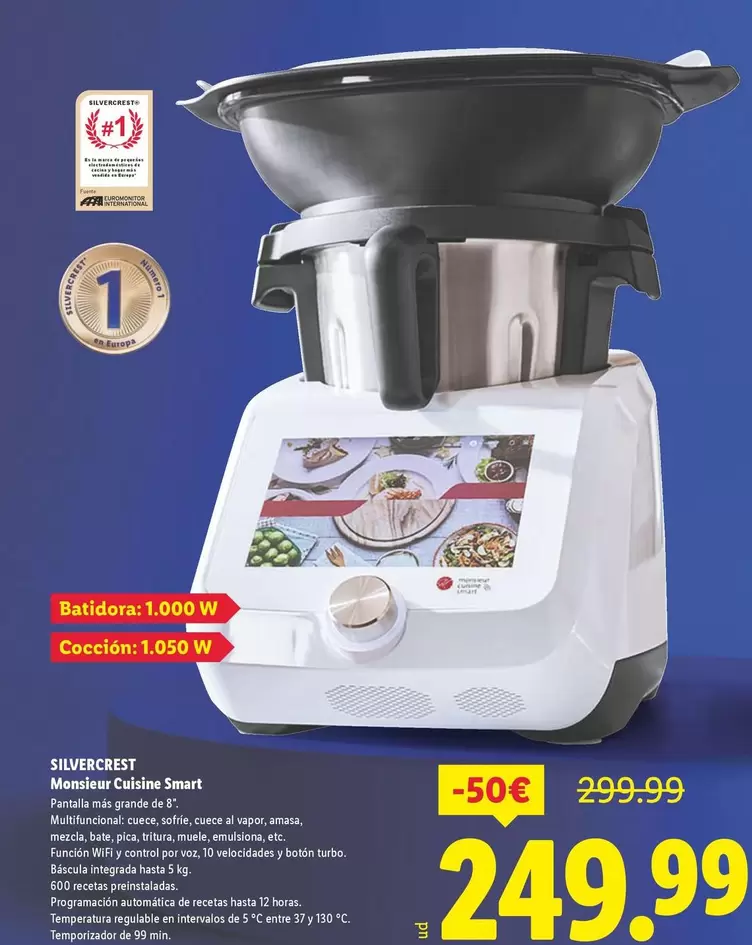 SilverCrest - Monsieur Cuisine Smart