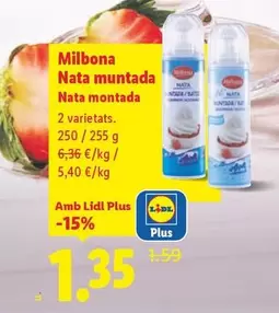 Milbona - Nata Montada
