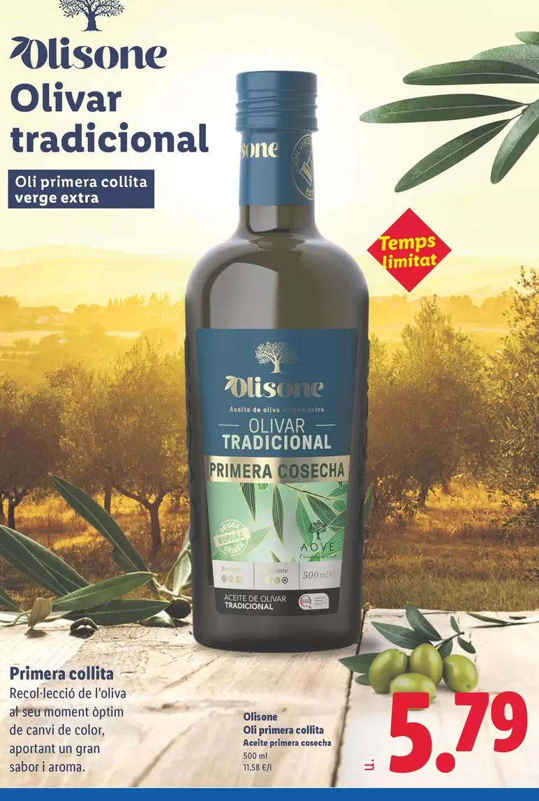 Olisone - Aceite Primera Cosecha