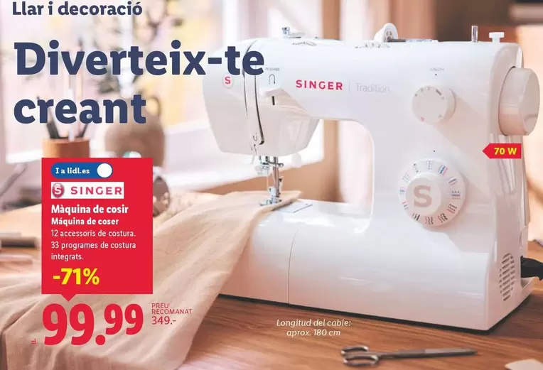 Singer - Máquina De Coser