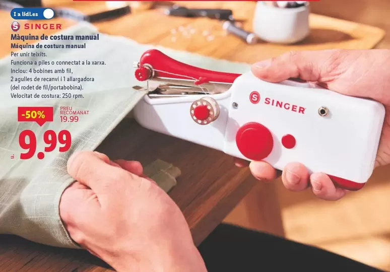 Singer - Máquina De Costura Manual