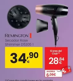 Remington - Secador Rose Shimmer D5305 1