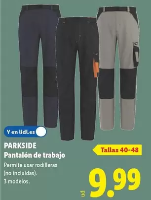 Parkside - Pantalon De Trabajo