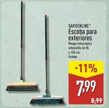 Gardenline - Escoba Para Exteriores