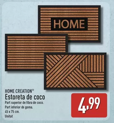 Home Creation - Estoreta De Coco