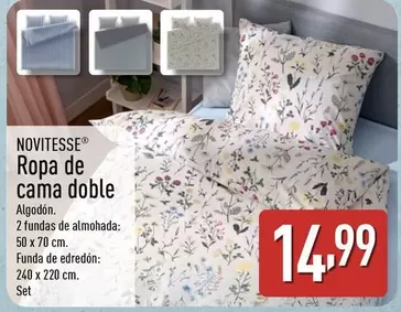 novitesse - Ropa De Cama Doble