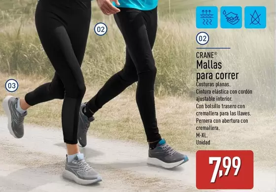 Crane - Mallas Para Correr