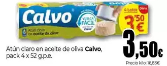 Calvo - Atun Claro En Aceite De Oliva
