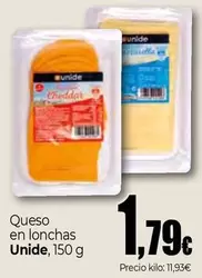 Unide - Queso En Lonchas
