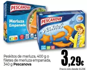 Pescanova - Peskitos De Merluza O Filetes De Merluza Empanada