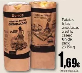 Unide - Patatas Fritas Onduladas O Estilo Casero