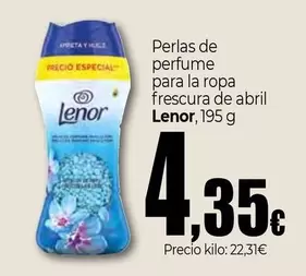 Lenor - Perlas De Perfume Para La Ropa Frescura De Abril