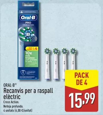 Oral B - Recanvis Per A Raspall Electric