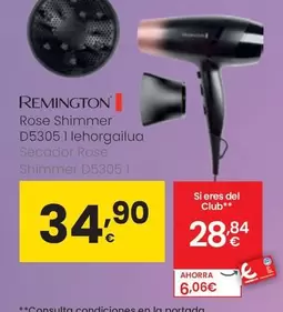 Remington - Secador Rose Shimmer D5305 1