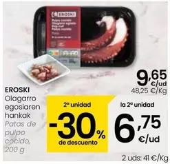 Eroski - Patas De Pulpo Cocido