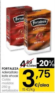 Fortaleza - Cafés Molidos 250 G Señalizados 