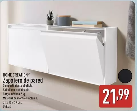 Home Creation - Zapatero De Pared