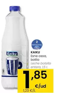 Kaiku - Leche Botella Entera