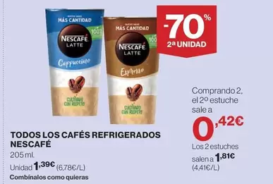 Nescafé - Todos Los Cafes Refrigerados