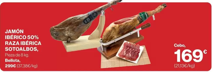 sotoalbos - Jamón Ibérico 50% Raza Ibérica