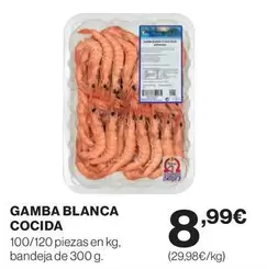 Gamba Blanca Cocida