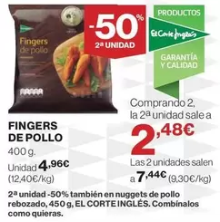 El Corte Inglés - Fingers De Pollo