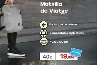 Motxilla De Viatge
