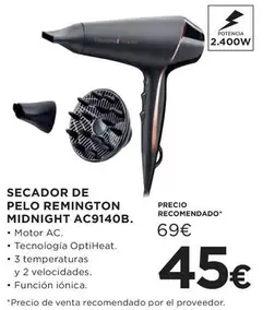 Remington - Secador De Pelo  Ac9140b