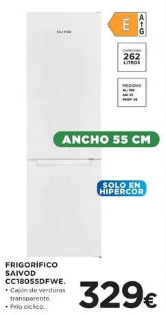 Saivod - Frigorifico Cc18055dfwe