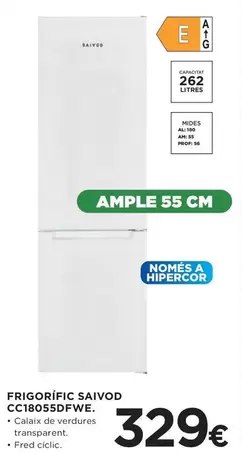 Saivod - Frigorifico CC1805SDWFQF.