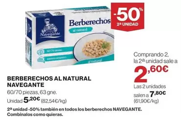 El Corte Inglés - Berberechos Al Natural