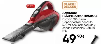 Black & Decker - Aspirador DVA315J