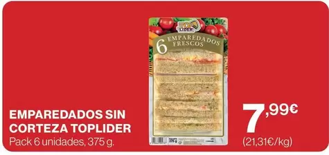 toplider - Emparedados Sin Corteza