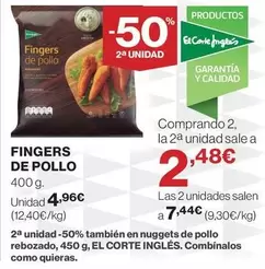El Corte Inglés - Fingers De Pollo