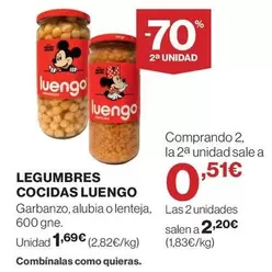 Luengo - Legumbres Cocidas