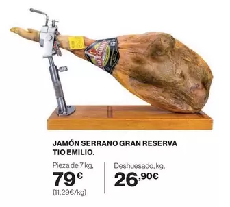 El Corte Inglés - Jamon Serrano Gran Reserva