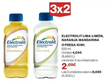 Lima-limón, Naranja-Mandarina O Fresa-Kiwi